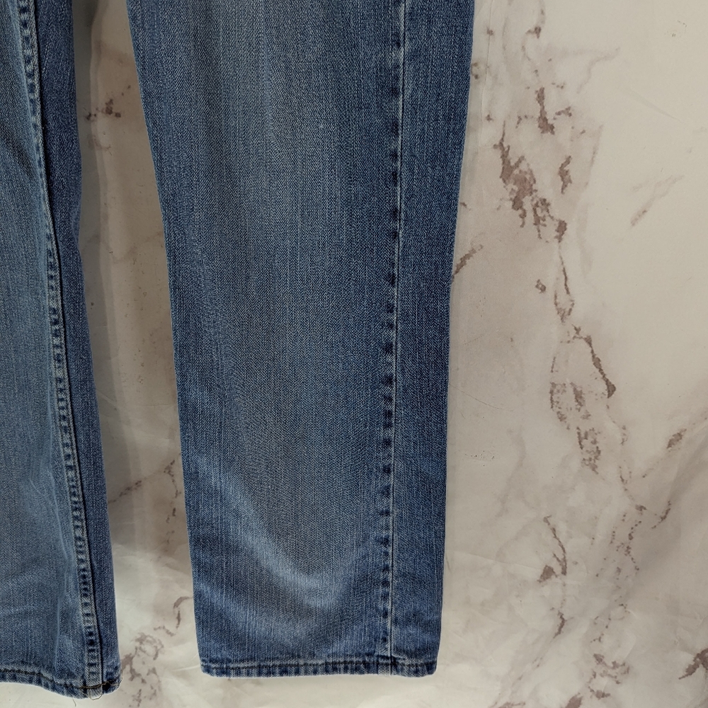 Wrangler Jeans Womens 8 X 32 20x Straight Leg Light Wash Vintage Denim - Picture 4 of 10